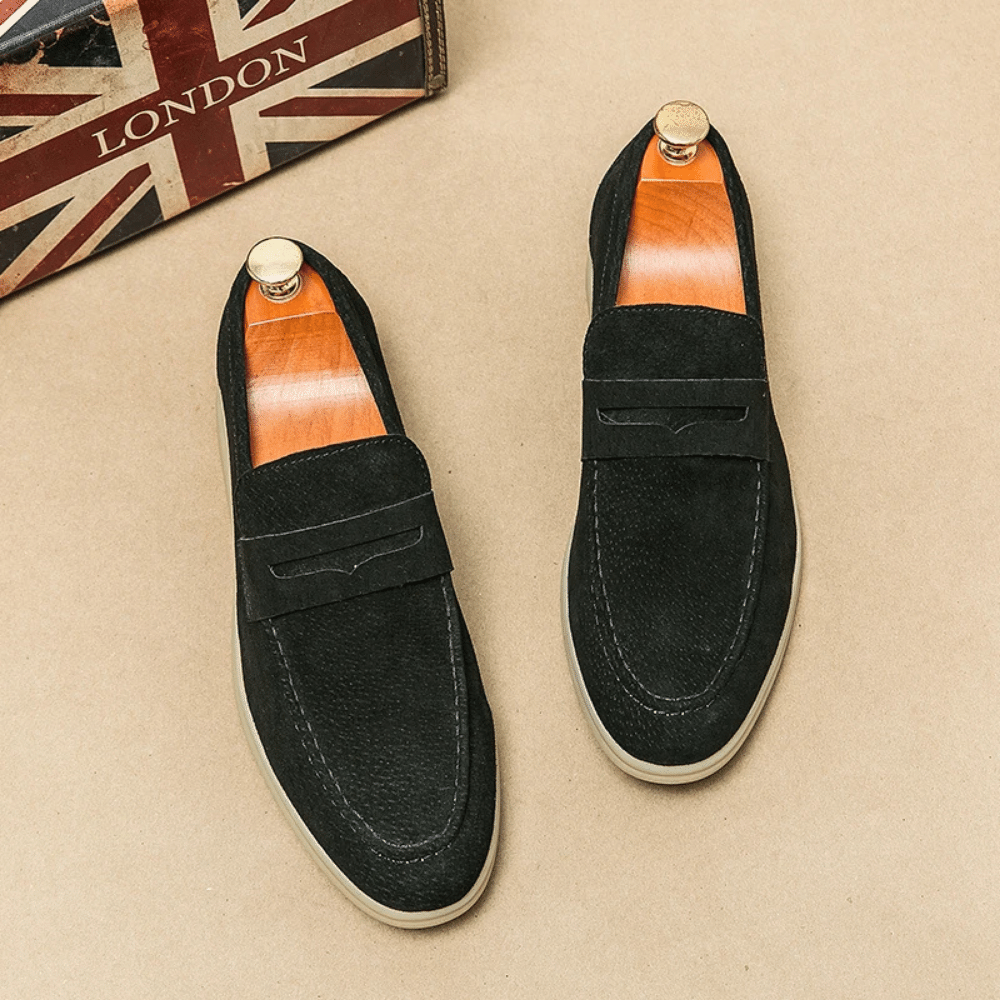 Leather Moccasin Loafer for Men Liverpool Verno