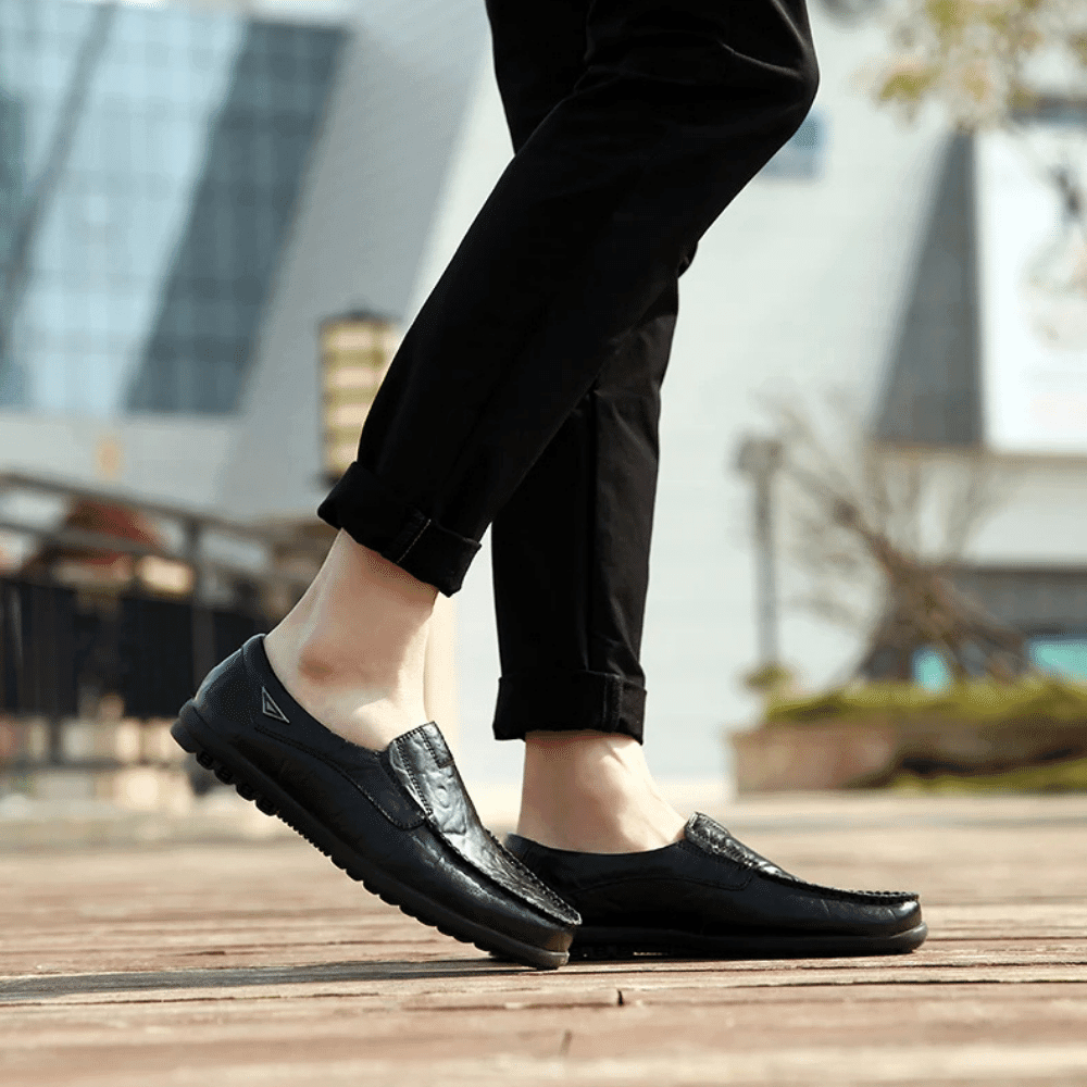 Leather Moccasin for Men Verno